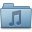 Music Folder Blue Icon 32x32 png